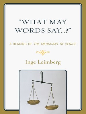 cover image of What May Words Say . . . ?'